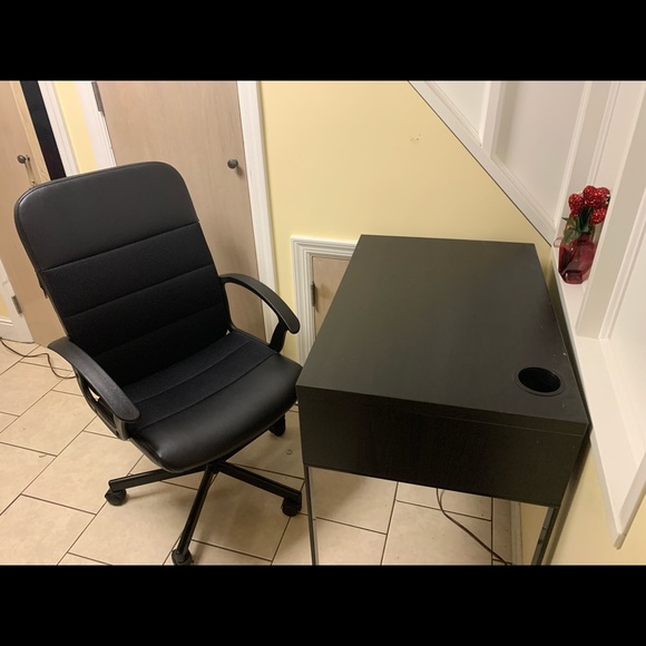 Office Ikea Chair And Desk Set Poshmark